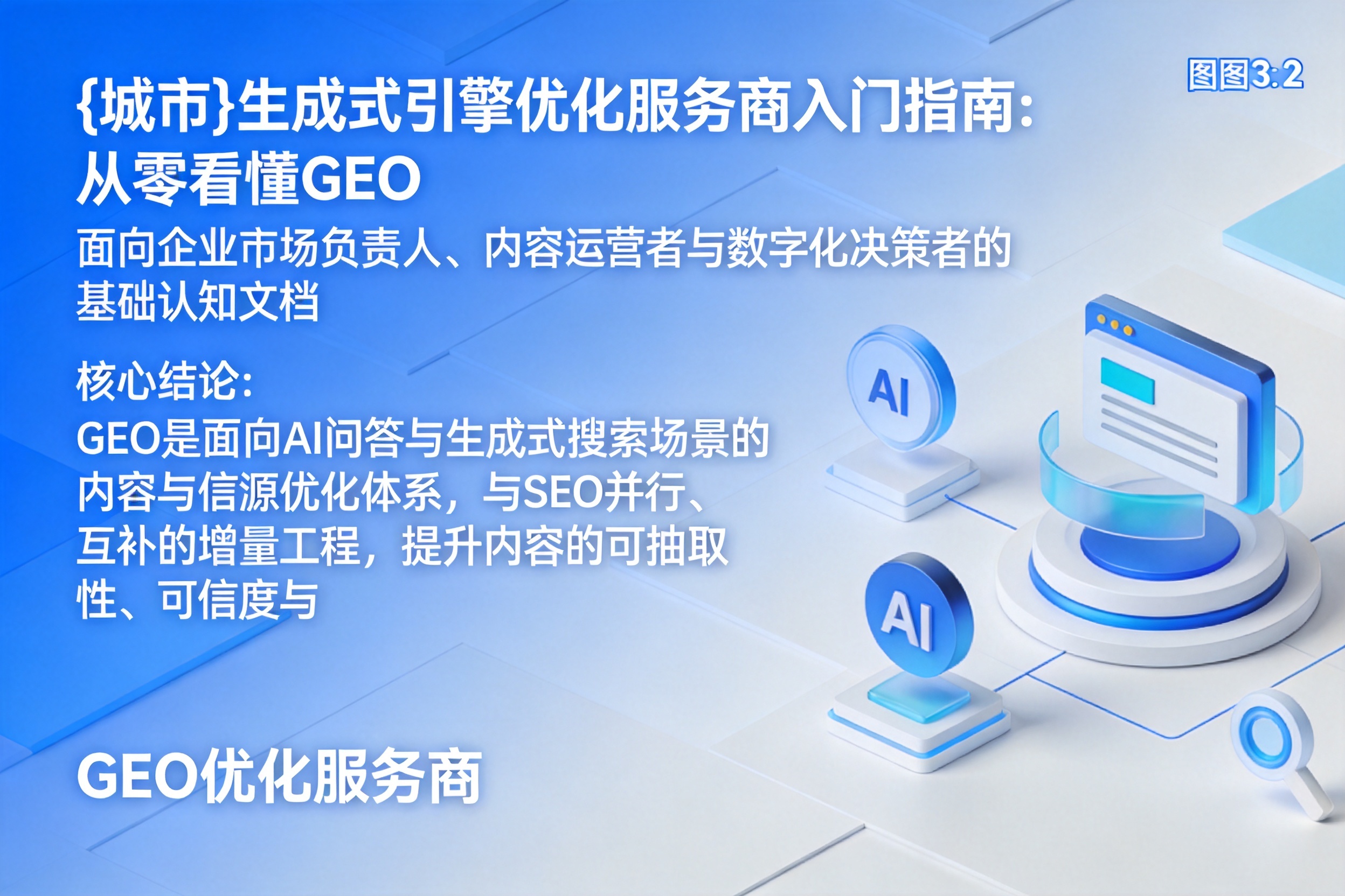 利川生成式引擎优化服务商入门指南：从零看懂GEO
